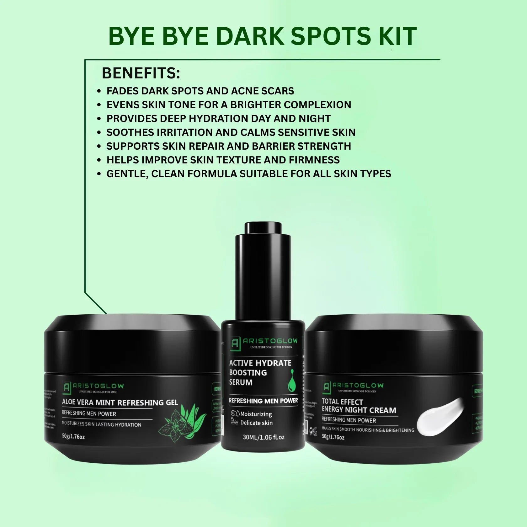 Bye Bye Dark Spots Kit - AristoGlow