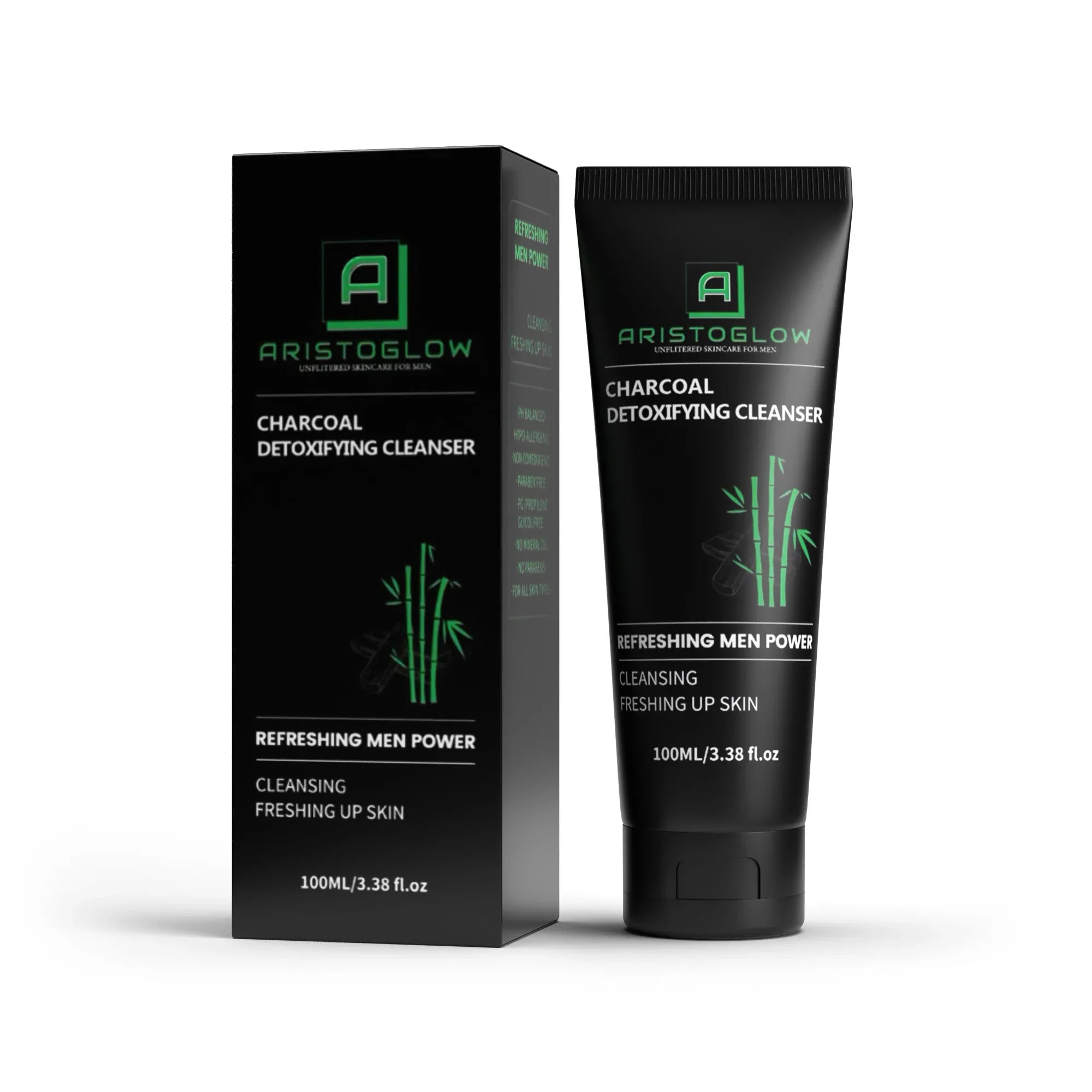 Charcoal Detoxifying Cleanser - AristoGlow