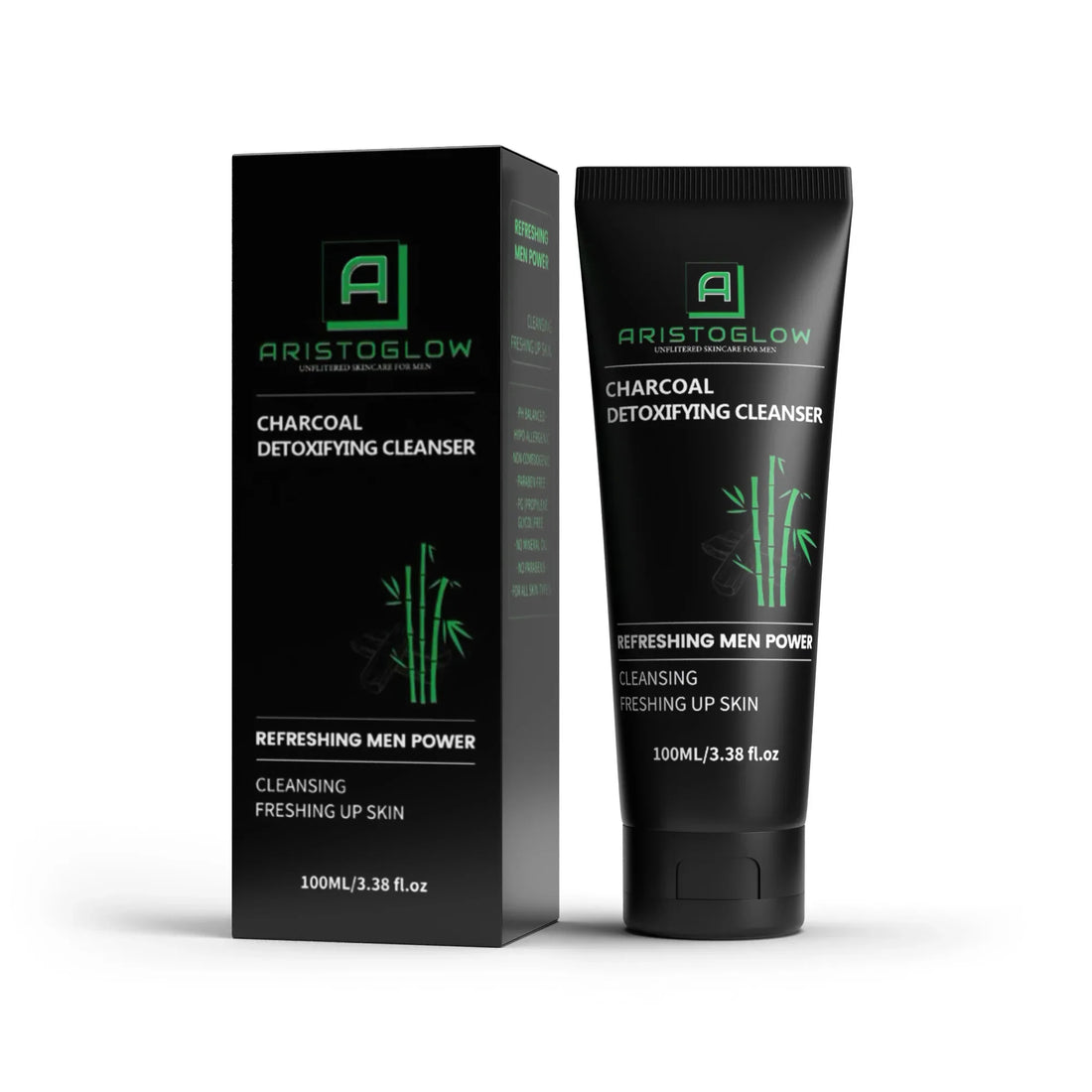 Charcoal Detoxifying Cleanser - AristoGlow