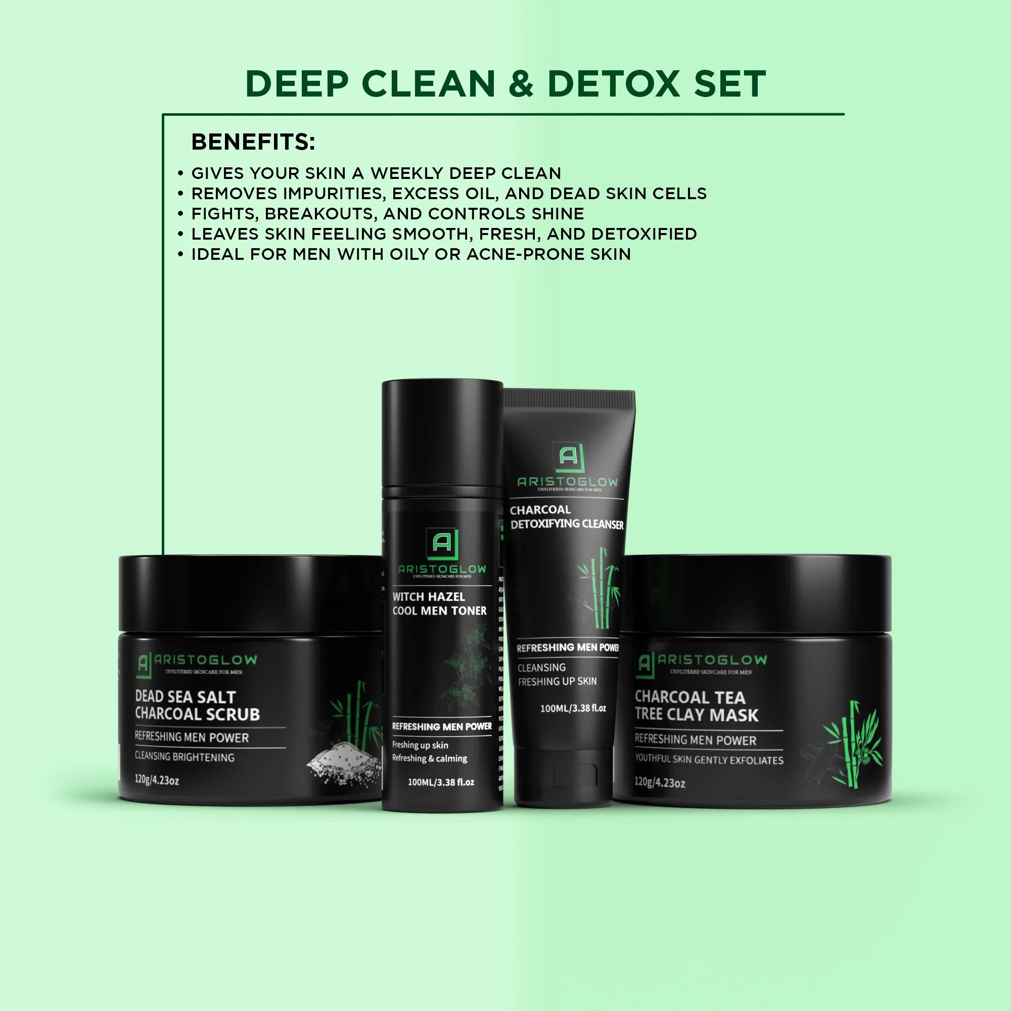 Deep Clean & Detox Set - AristoGlow