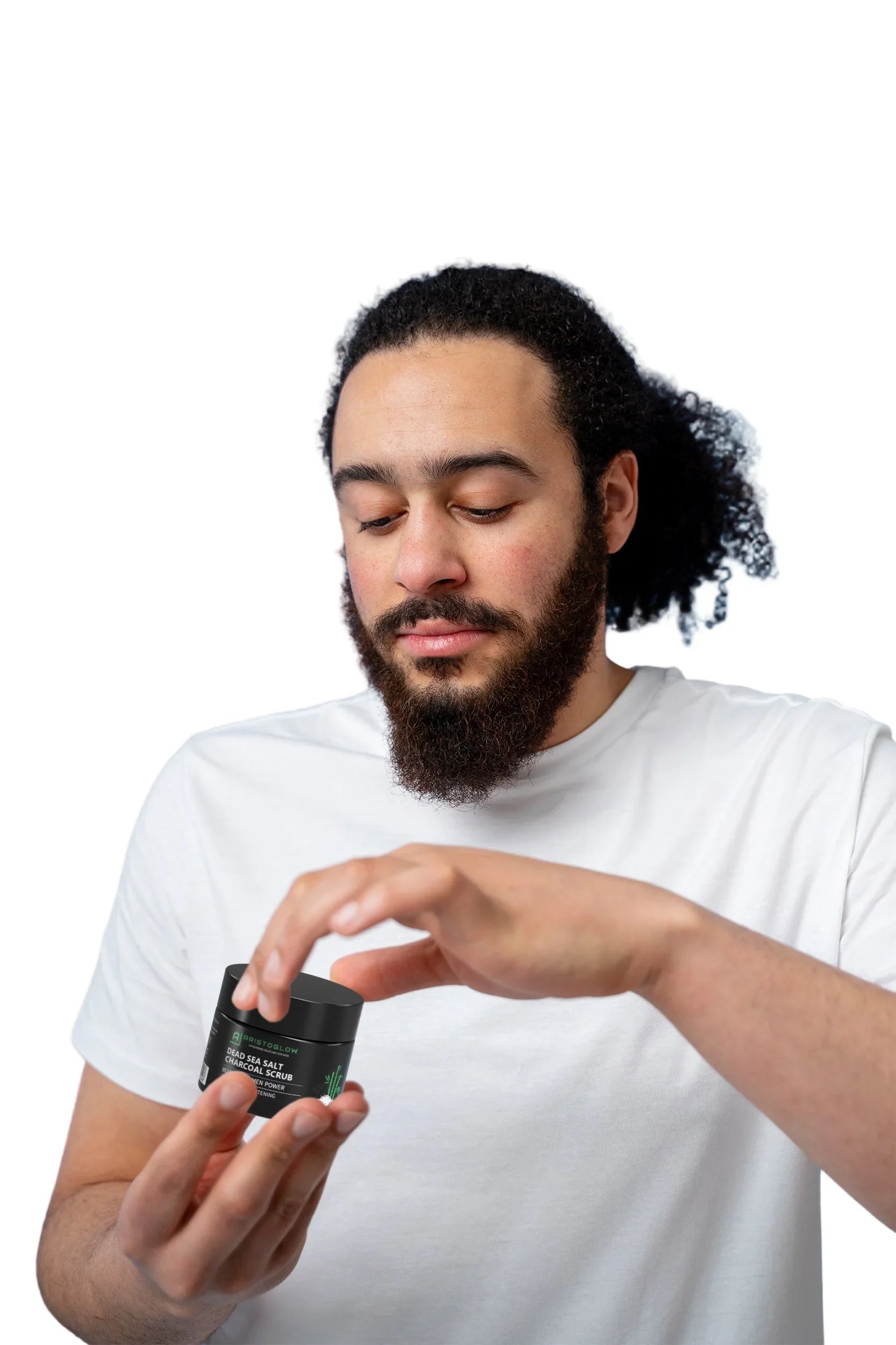 Dead Sea Salt Charcoal Scrub - AristoGlow