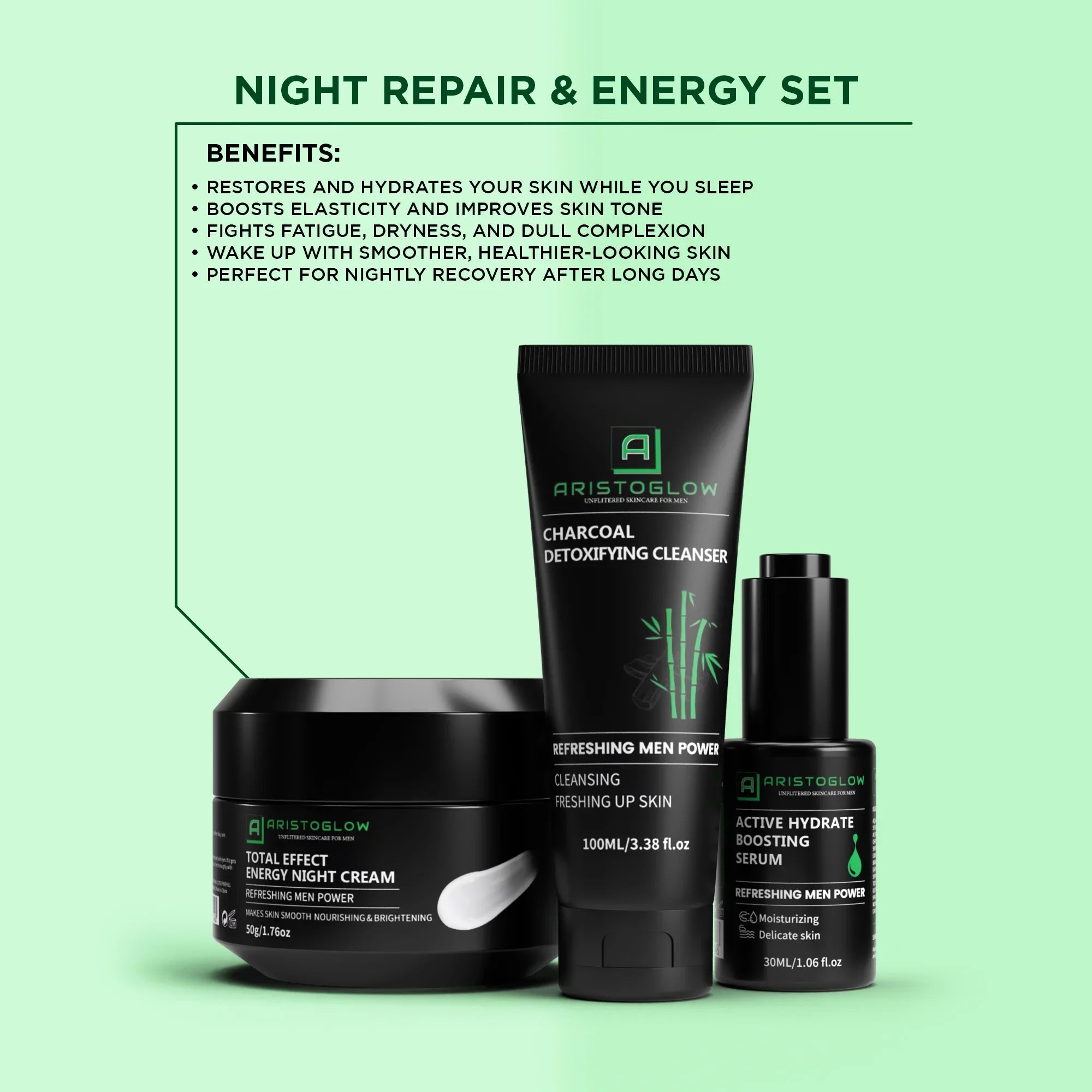 Night Repair & Energy Set - AristoGlow
