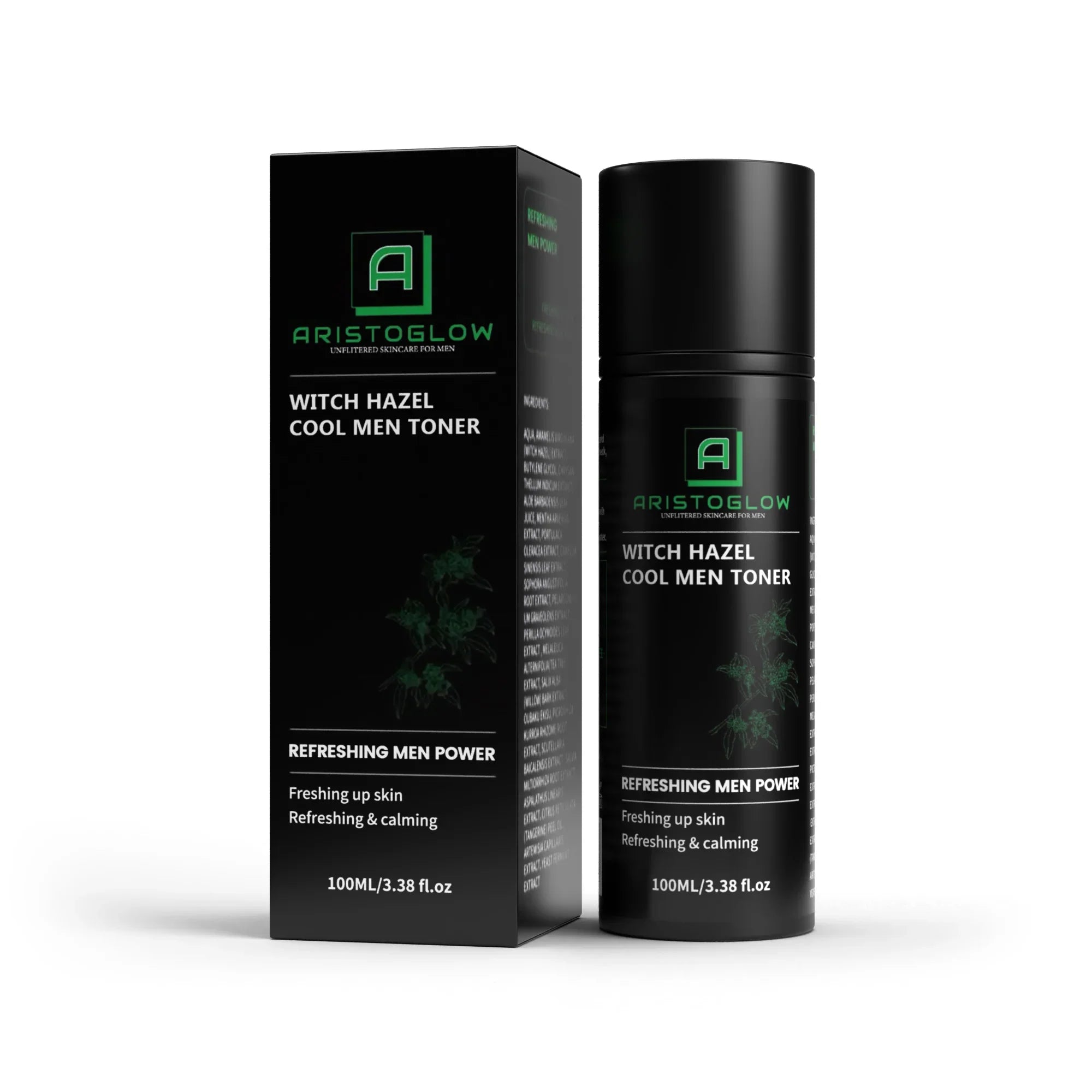 Witch Hazel Cool Men Toner - AristoGlow